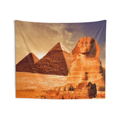 Brown Pyramid Tapestry