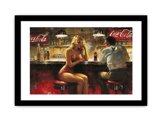 Coca Cola Framed Print