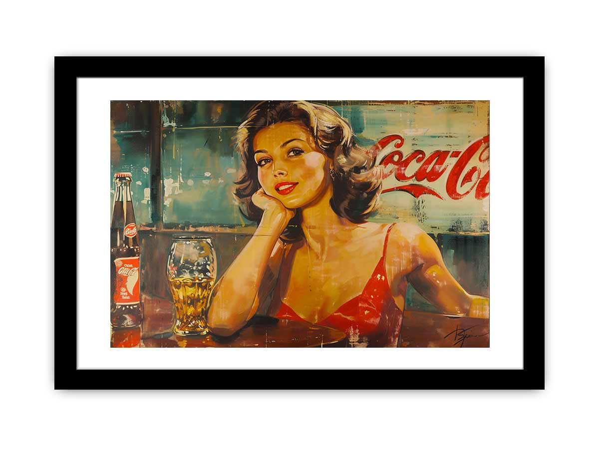 Coca Cola Framed Print-2