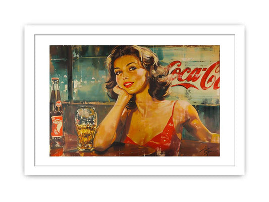 Coca Cola Framed Print-2