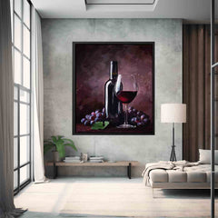 Red Wine Framed Print