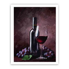 Red Wine Framed Print