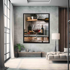 Red Wine  Framed Print