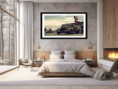 Vinatge Truck Framed Print