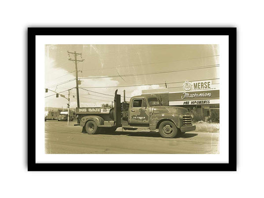 Vinatge Truck Framed Print