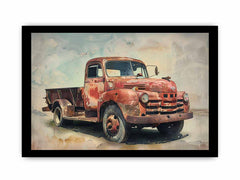 Vinatge Truck Framed Print