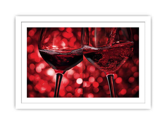 Wine splash art