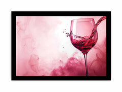 Wine Splash Frame art