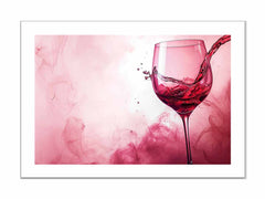 Wine Splash Frame art