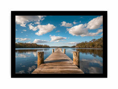 Sea jetty Print