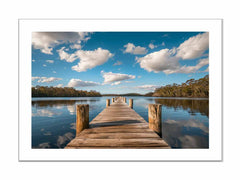 Sea jetty Print