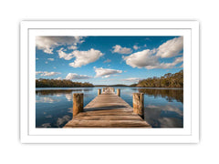 Sea jetty Print