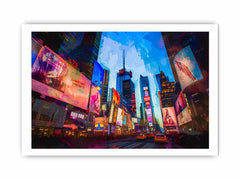 Times Square Framed Print