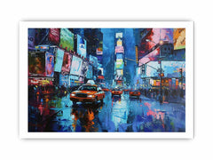 Times Square Framed Print