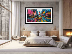 Times Square Framed Framed Print