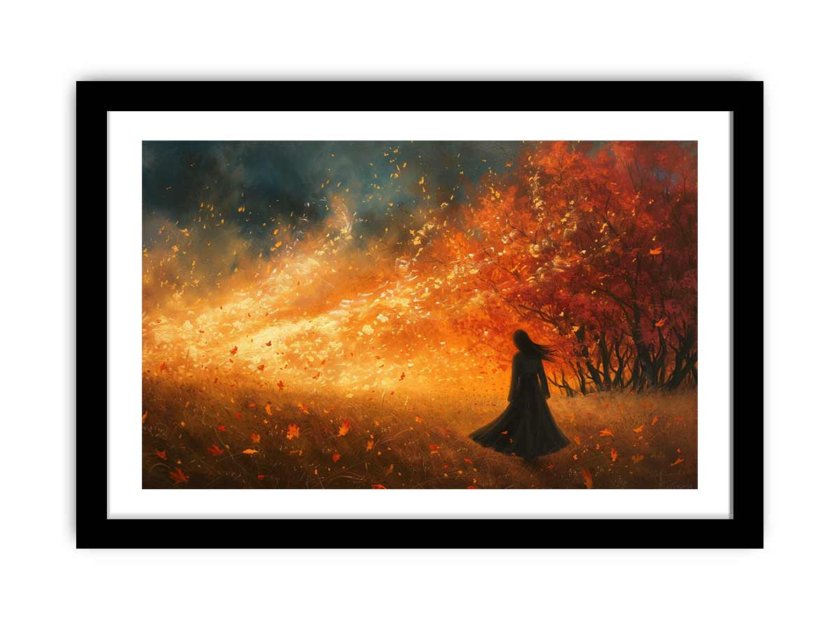 Whisper Of Fall Framed Print