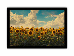 Summar Sunflower Framed Print