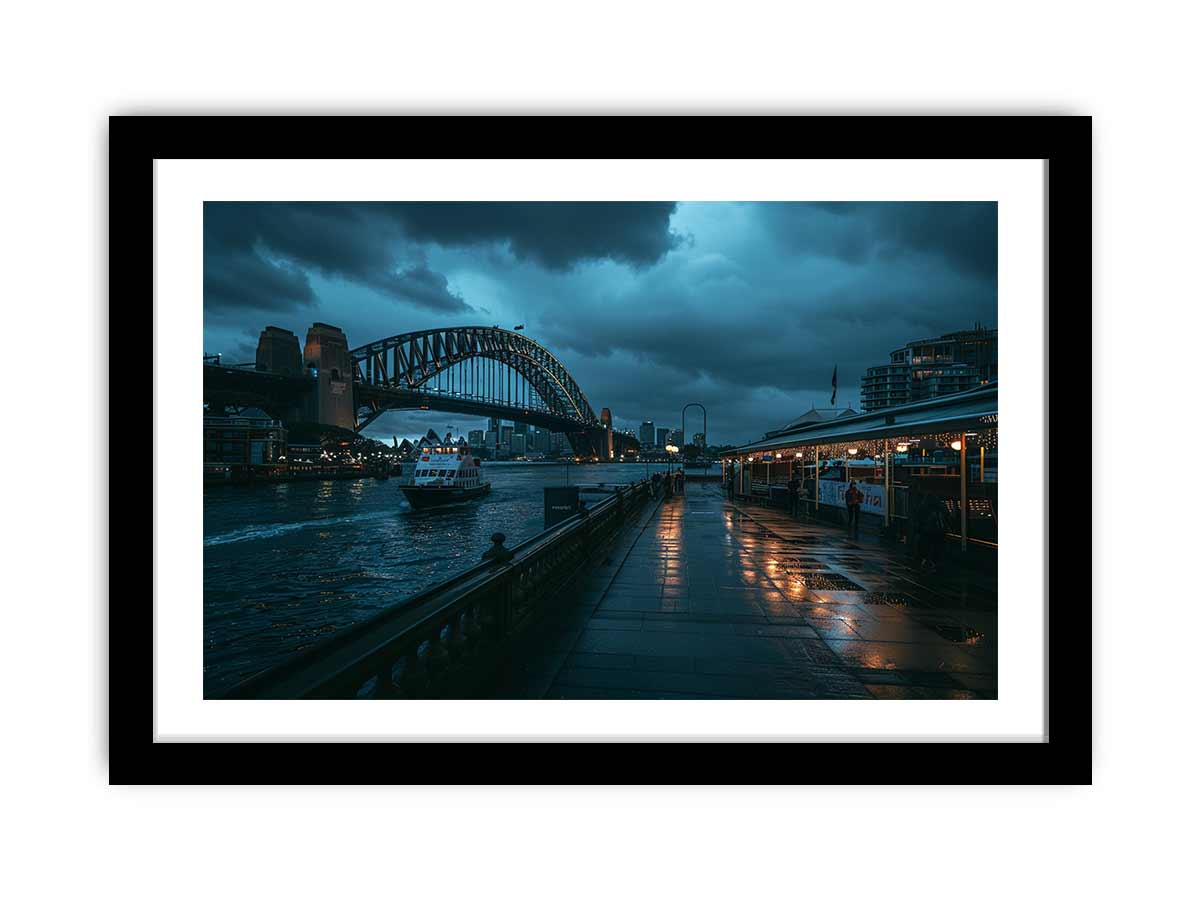 Sydney Harbour Bridge Framed Print