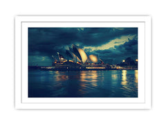 Opera House Framed Framed Print