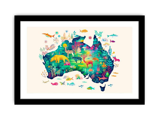 Australia Framed Print