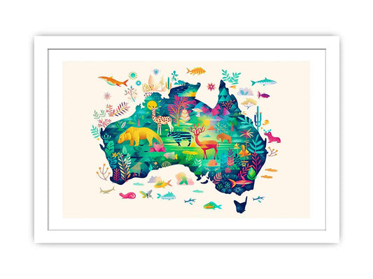 Australia Framed Print