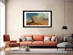 Desert Art Framed Print