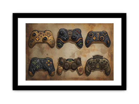 Video Game Controller  Framed Print