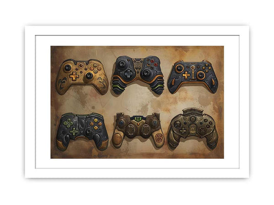 Video Game Controller  Framed Print