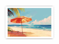 Beach Framed Print