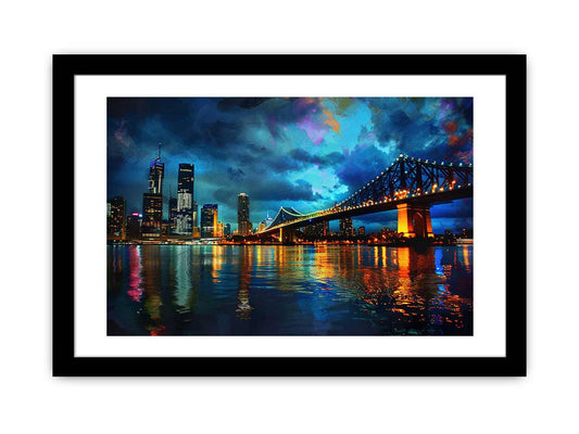 Brisbane River Framed Print