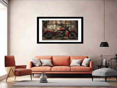 Vintage Bike Framed print