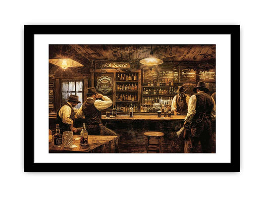 Vinatge Club Framed print