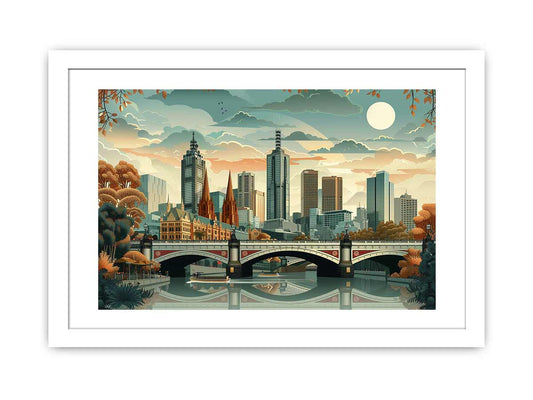 Melbourne Framed Print