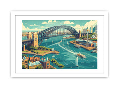 Sydney  Framed Print