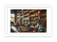 Vintage Bar Framed Print