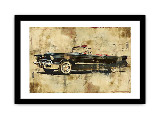 Vintage Car Framed Print