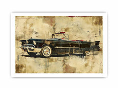 Vintage Car Framed Print