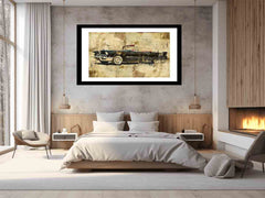 Vintage Car Framed Print