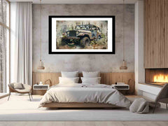 Jeep Framed Print Framed Print