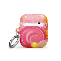 Pink Yellow  AirPods Case