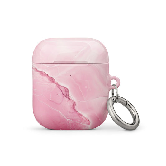 Pink Marble Case for AirPods