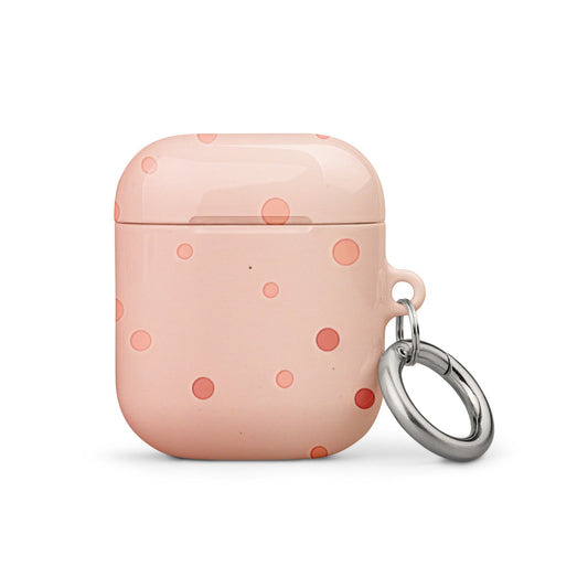 Peach Dots Case for AirPods