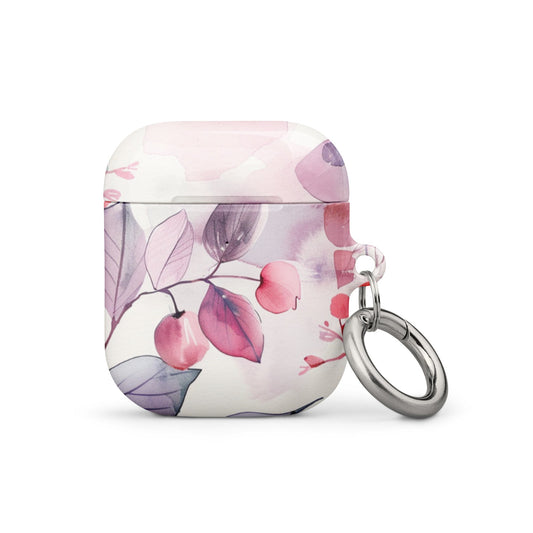 Pink Floral Case for AirPods