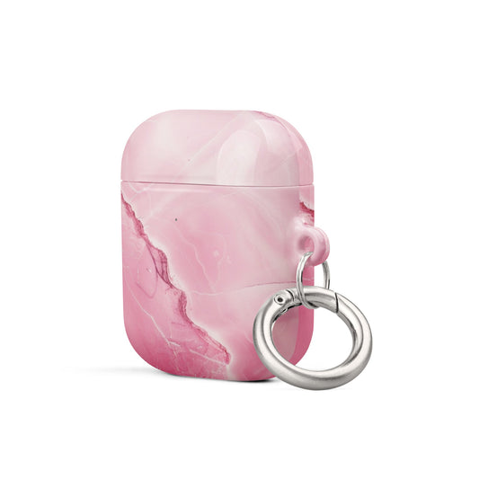 Pink Marble Case for AirPods