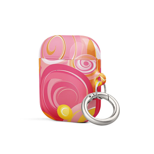 Pink Yellow  AirPods Case