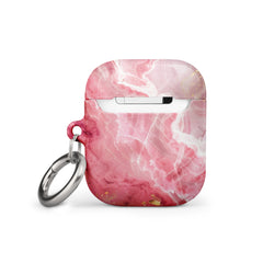 Pink Marble Case for AirPods