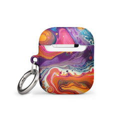 Rainbow Swirling Case for AirPods