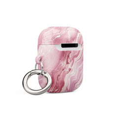 Pink Marble AirPods case