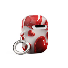 Red Hearts Case for AirPods