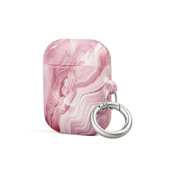 Pink Marble AirPods case